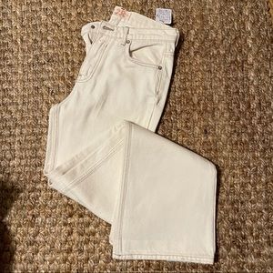 Free People Denim Straight Leg Jeans